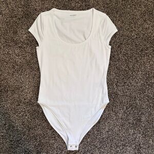 Old navy white cotton bodysuit